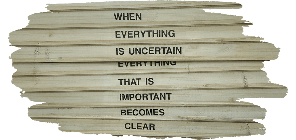 The Plague of an Uncertain Future