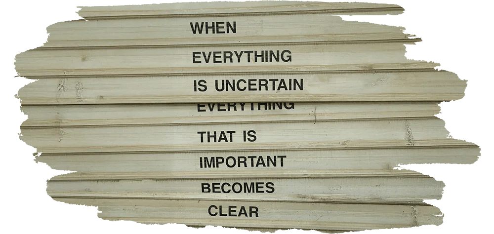 The Plague of an Uncertain Future